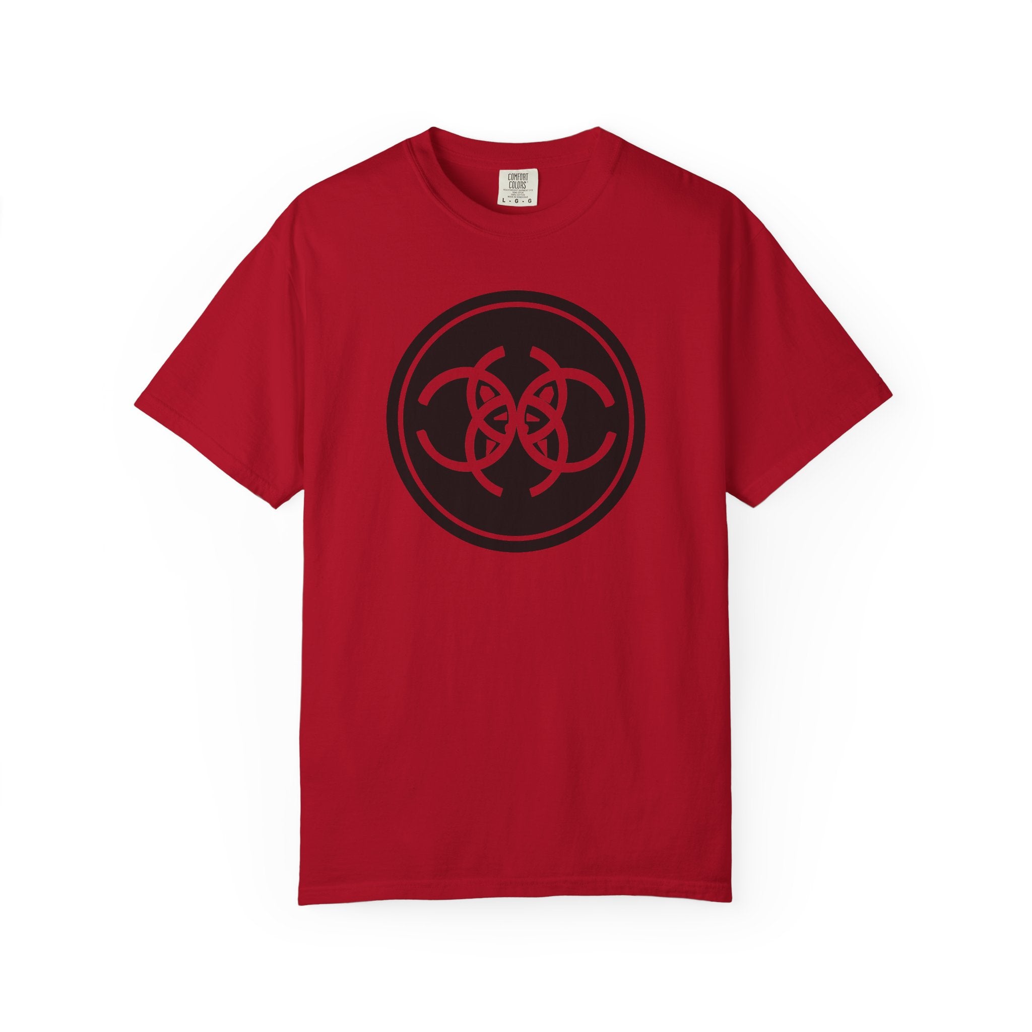 Tribal Dog Logo Tee Bold White Graphic Streetwear T Shirt