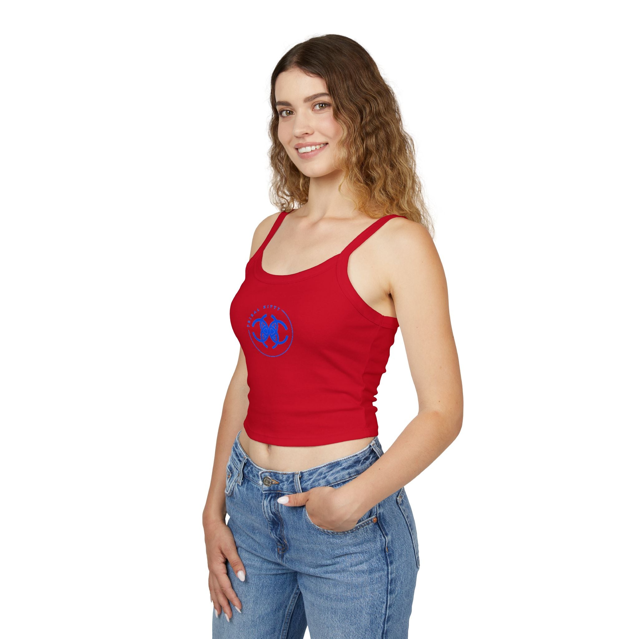 Tribal Kitty CK1 Modern Graphic Crop Camisole for Stylish Everyday Wear