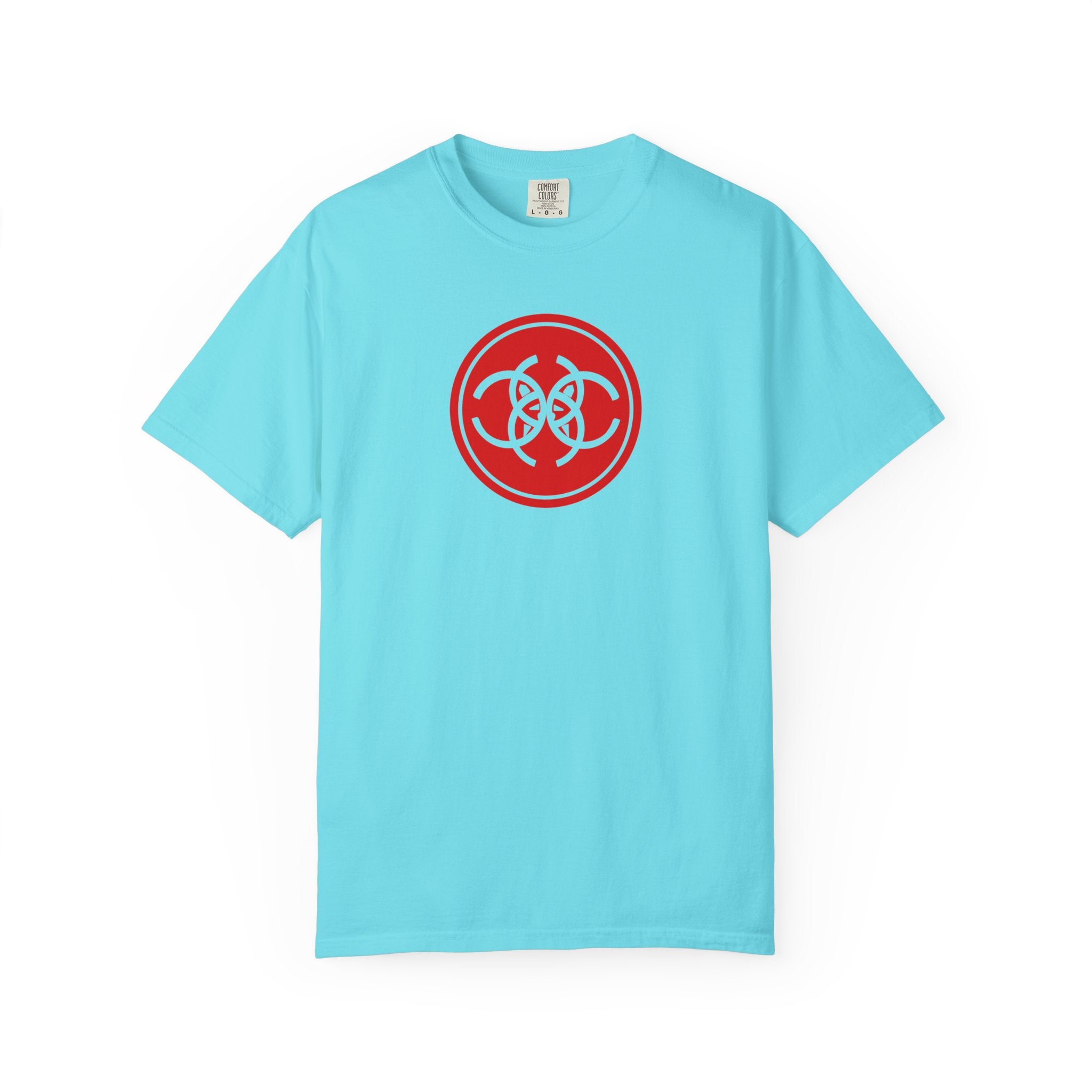 Tribal Dog Logo Tee Bold White Graphic Streetwear T Shirt,
