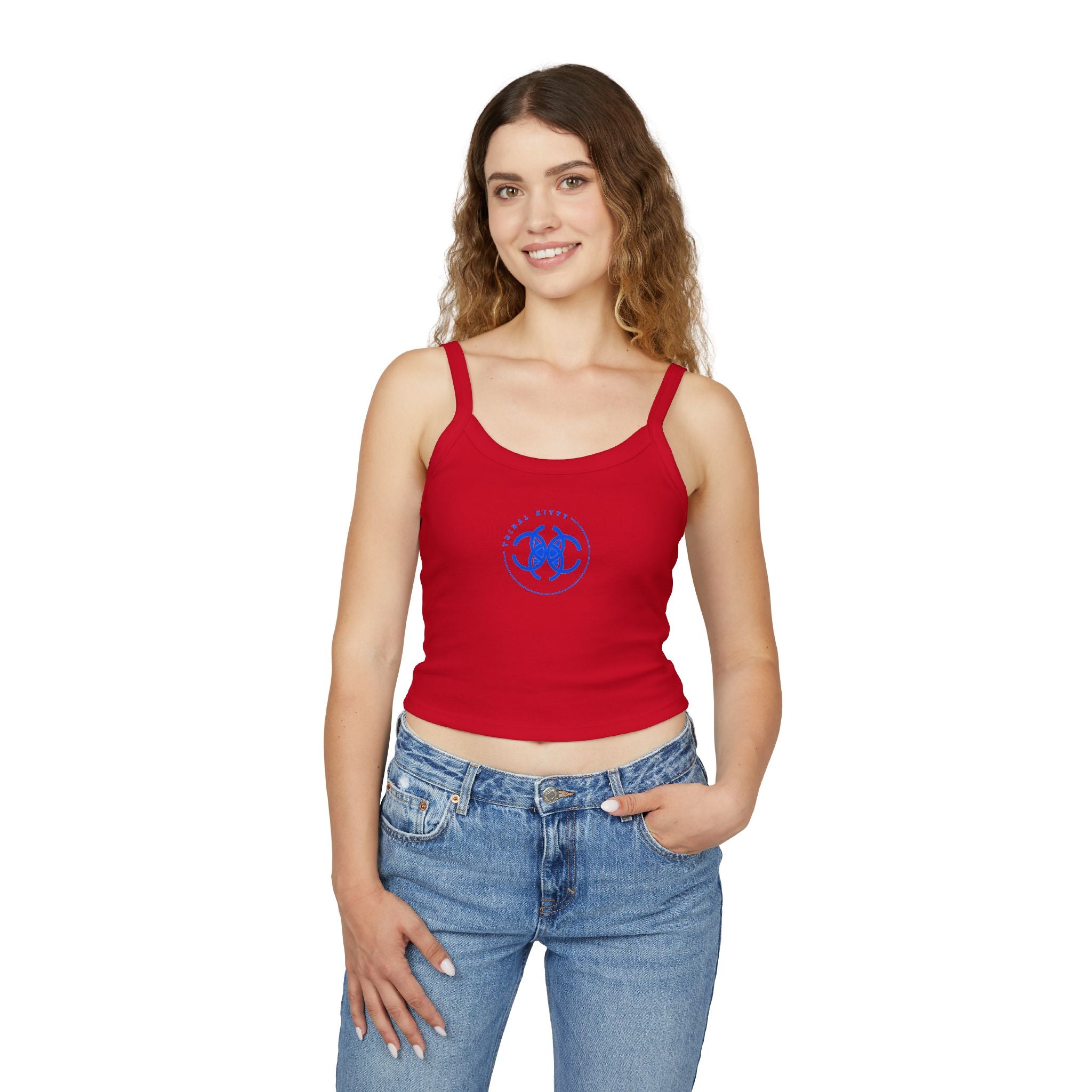 Tribal Kitty CK1 Modern Graphic Crop Camisole for Stylish Everyday Wear