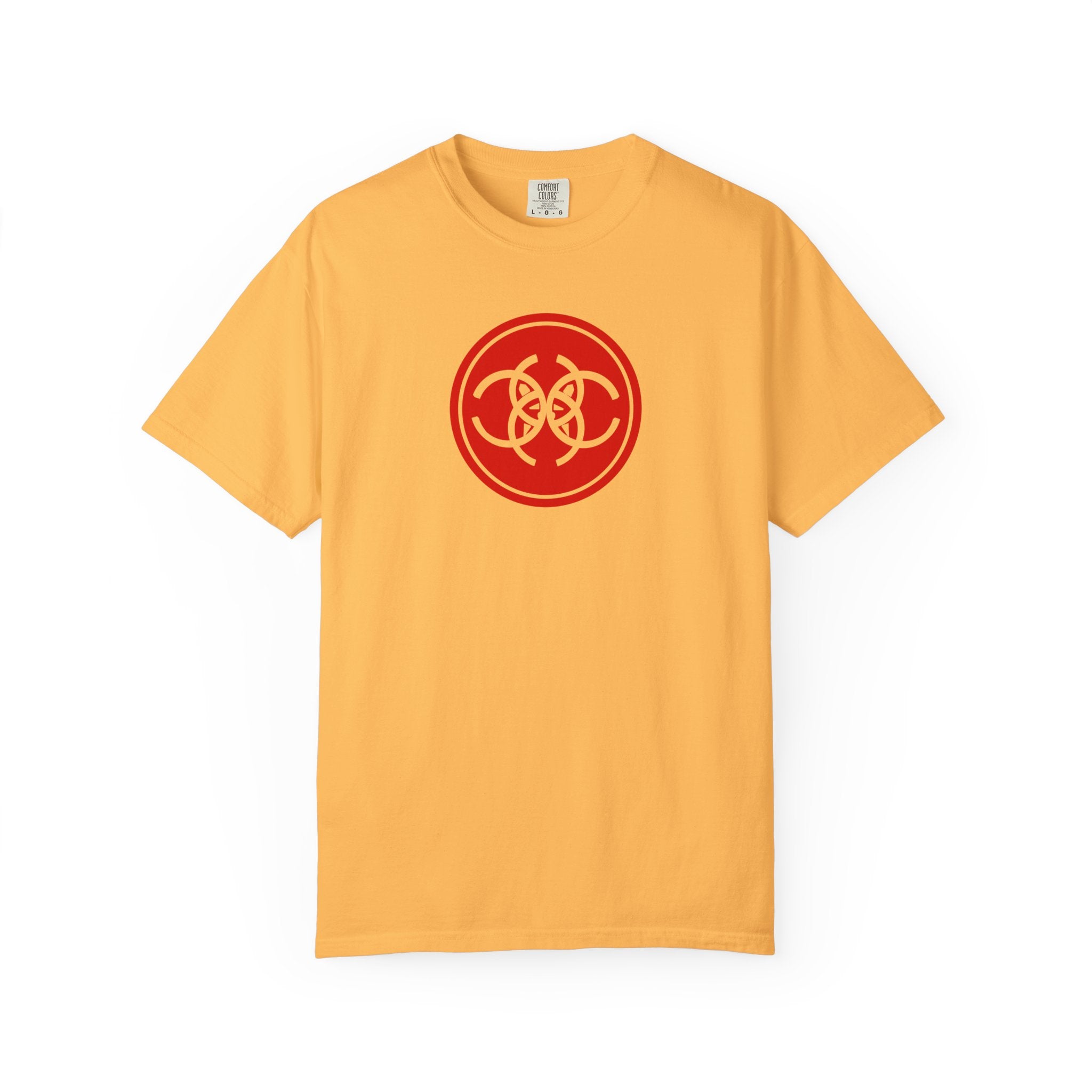 Tribal Dog Logo Tee Bold White Graphic Streetwear T Shirt,