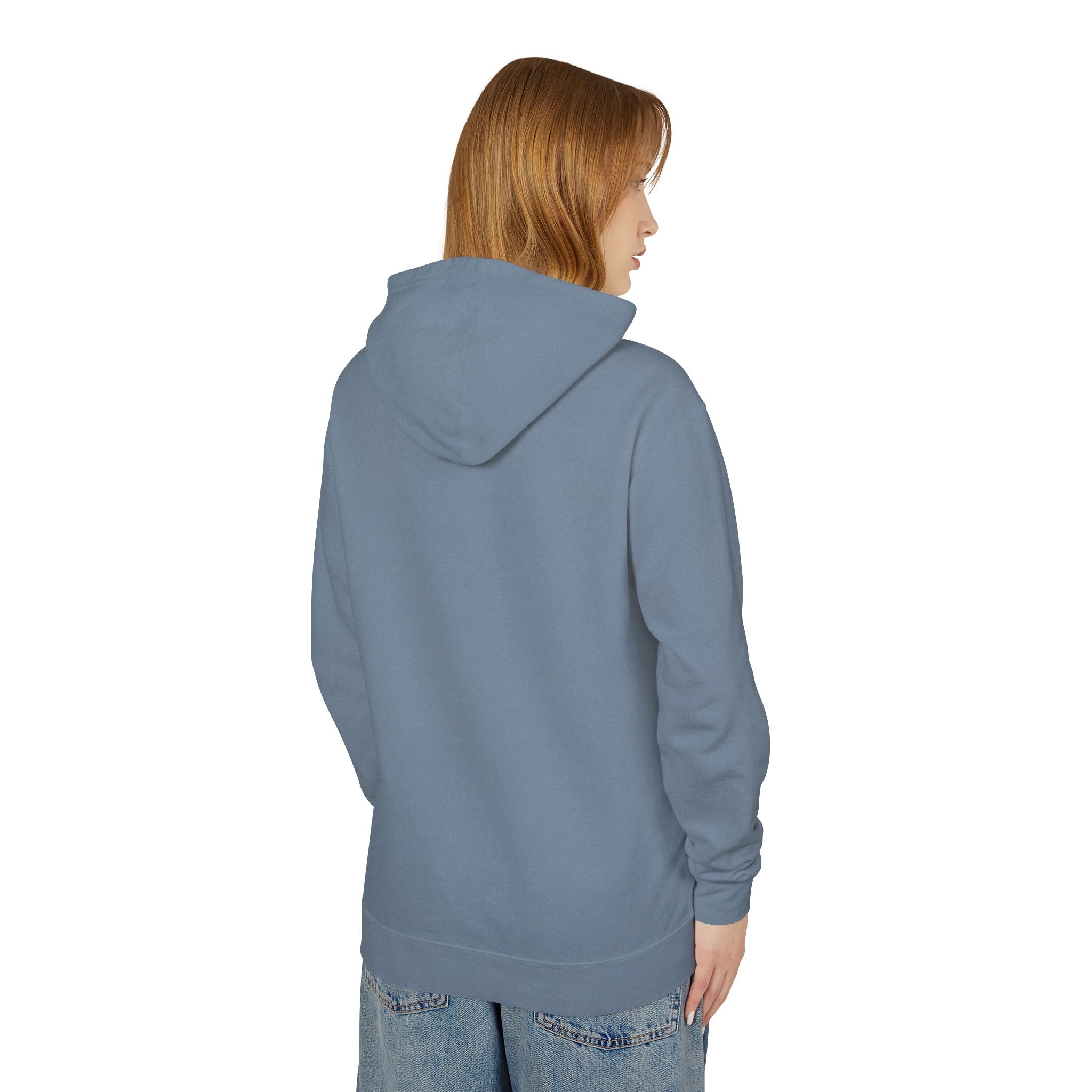 Tribal Dog White Hoodie TDCIRC1 Edition, Lightweight Hooded Sweatshirt