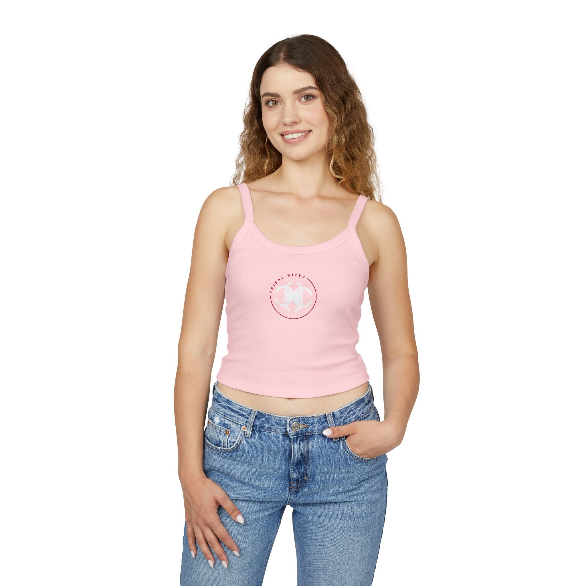 Tribal Kitty CK1 Modern Graphic Crop Camisole for Stylish Everyday Wear