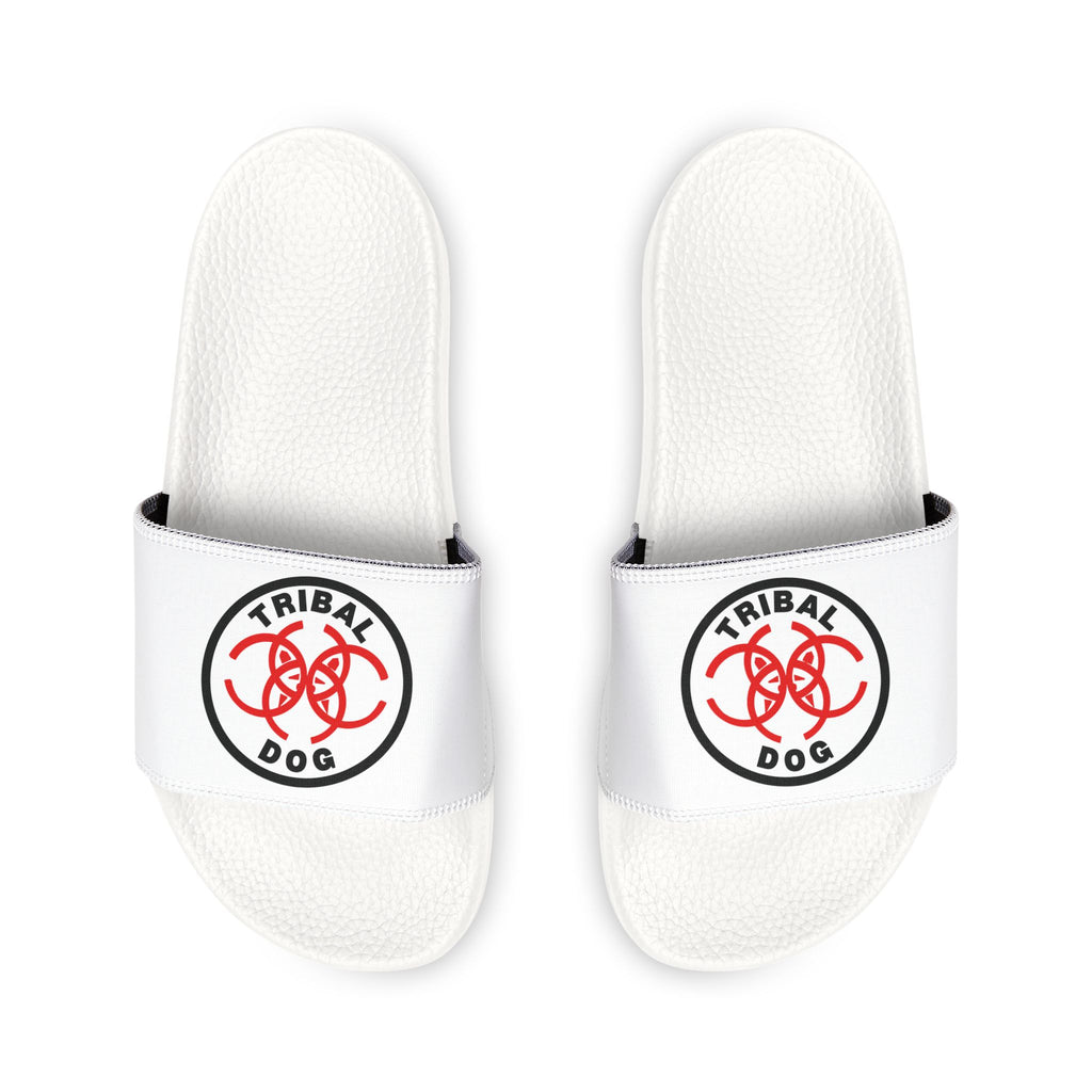 🔥 Slides – Tribal Dog TDCIRC1 (Red Logo), Casual Footwear, Summer Essentials, Vacation Gear, Stylish Comfort, Beach Sandals
