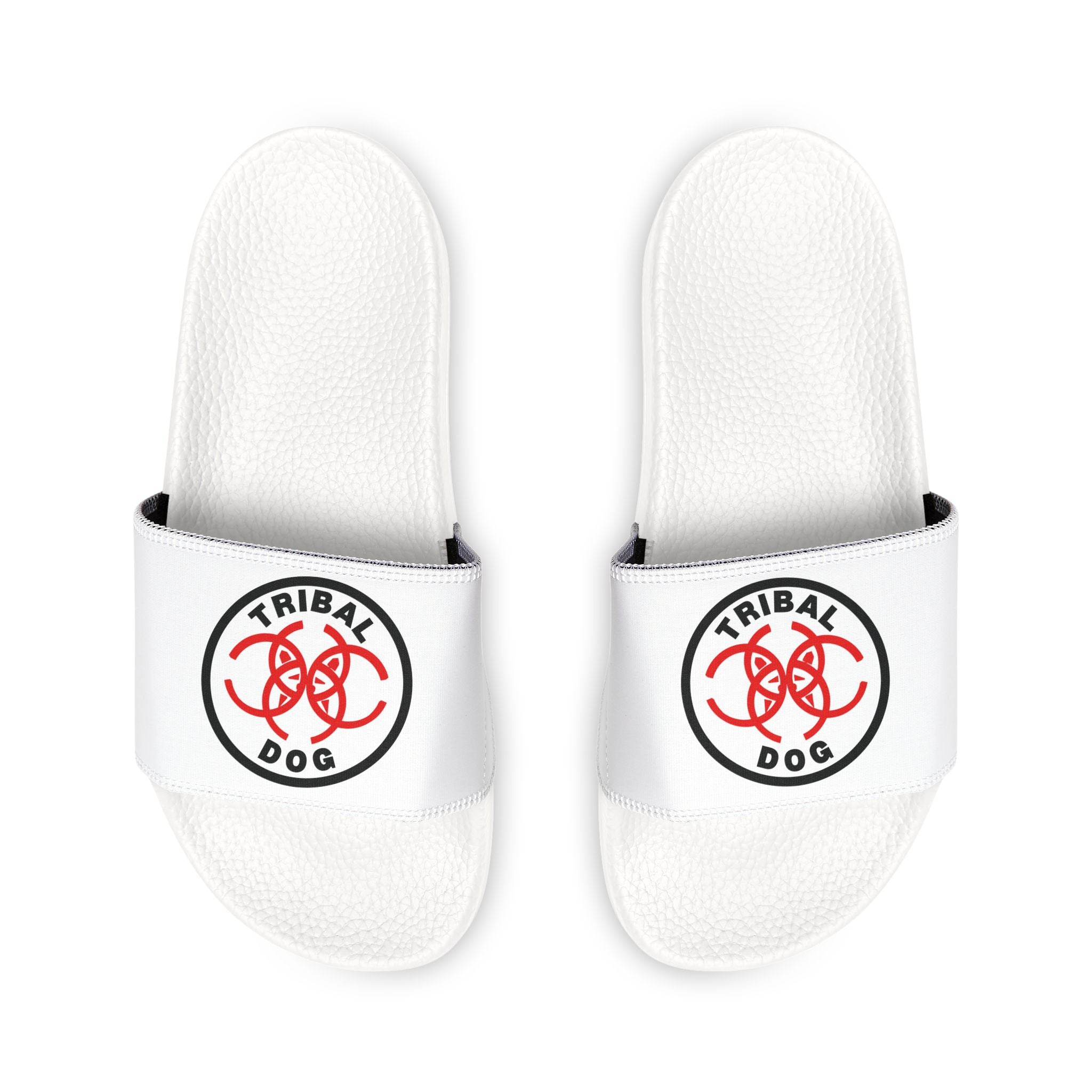 🔥 Slides – Tribal Dog TDCIRC1 (Red Logo), Casual Footwear, Summer Essentials, Vacation Gear, Stylish Comfort, Beach Sandals