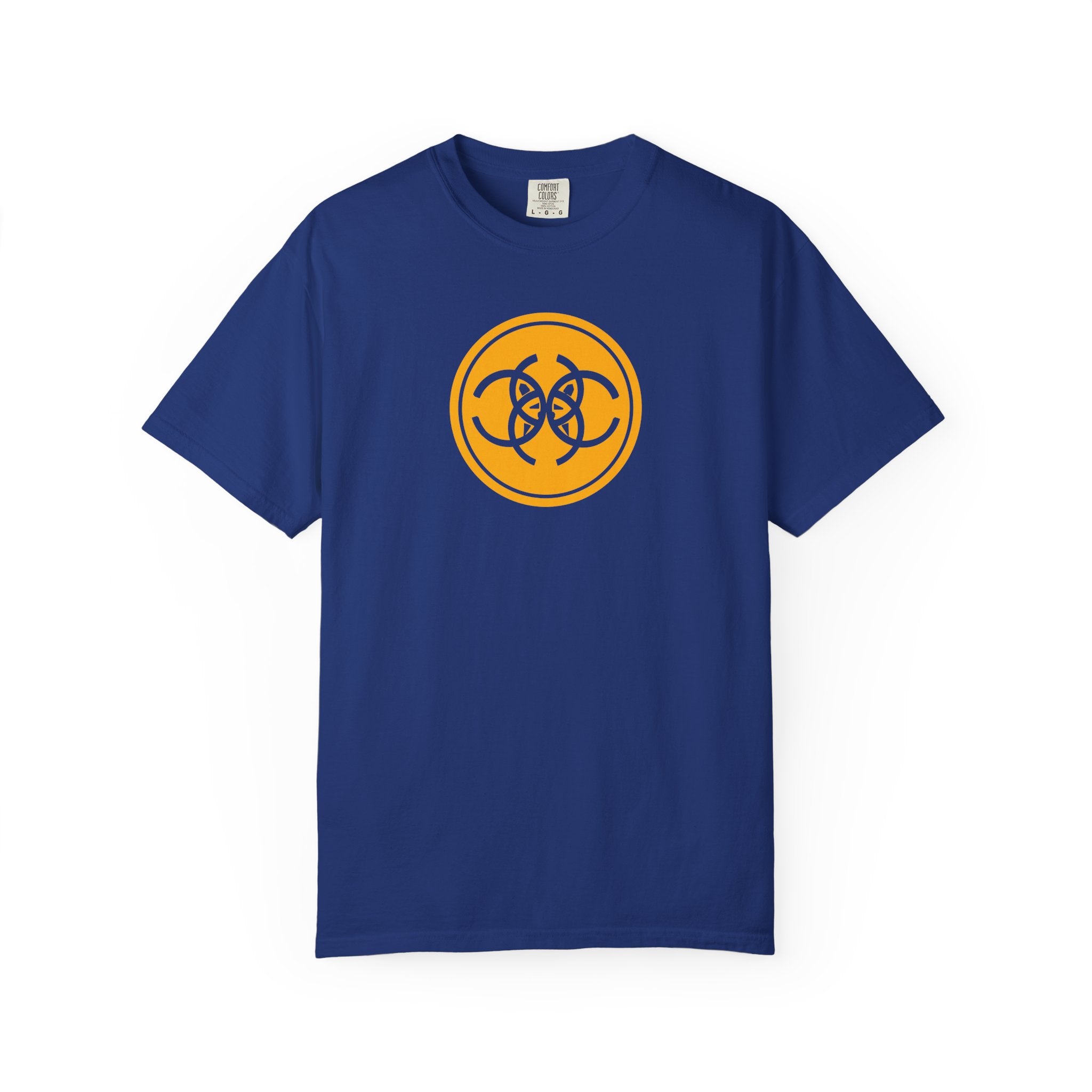 Tribal Dog Logo Tee Bold White Graphic Streetwear T Shirt,