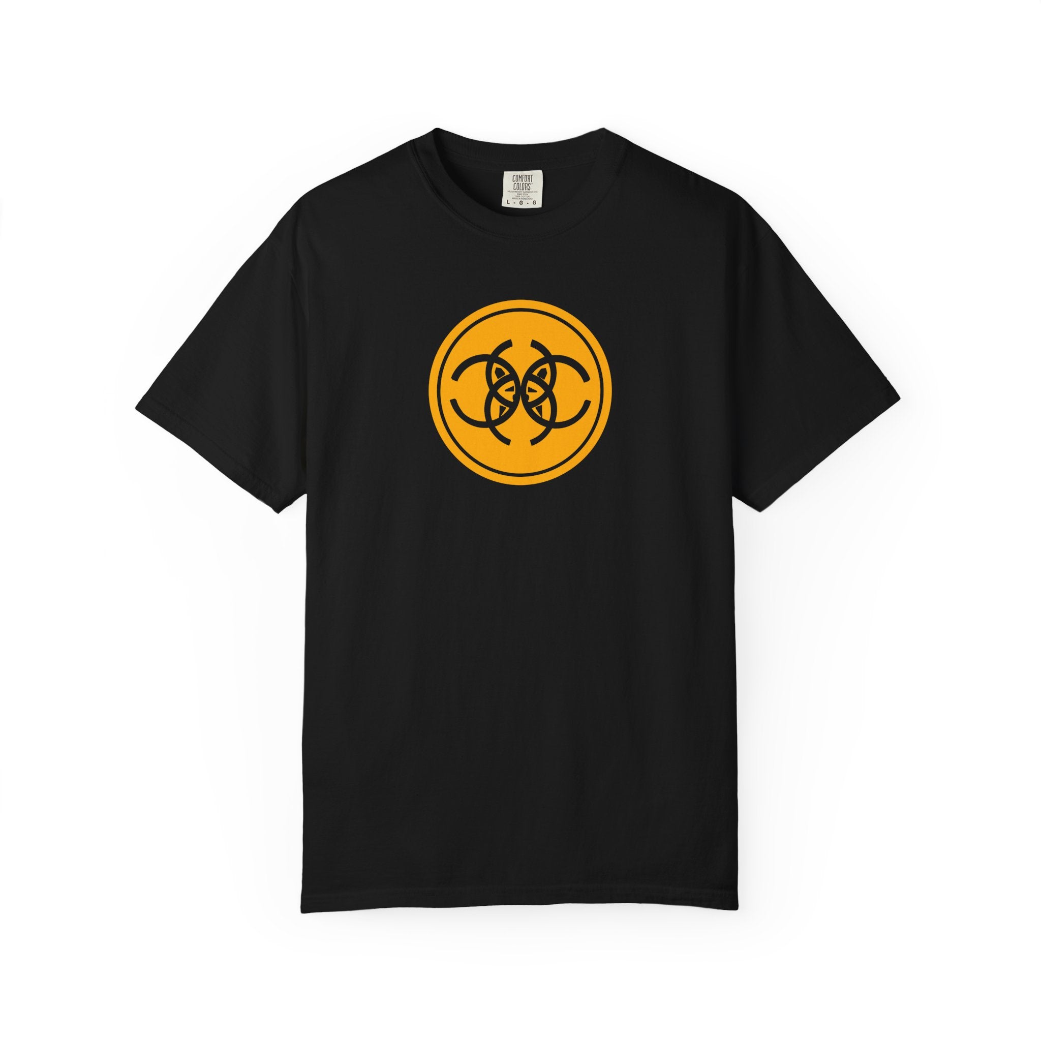 Tribal Dog Logo Tee Bold White Graphic Streetwear T Shirt,