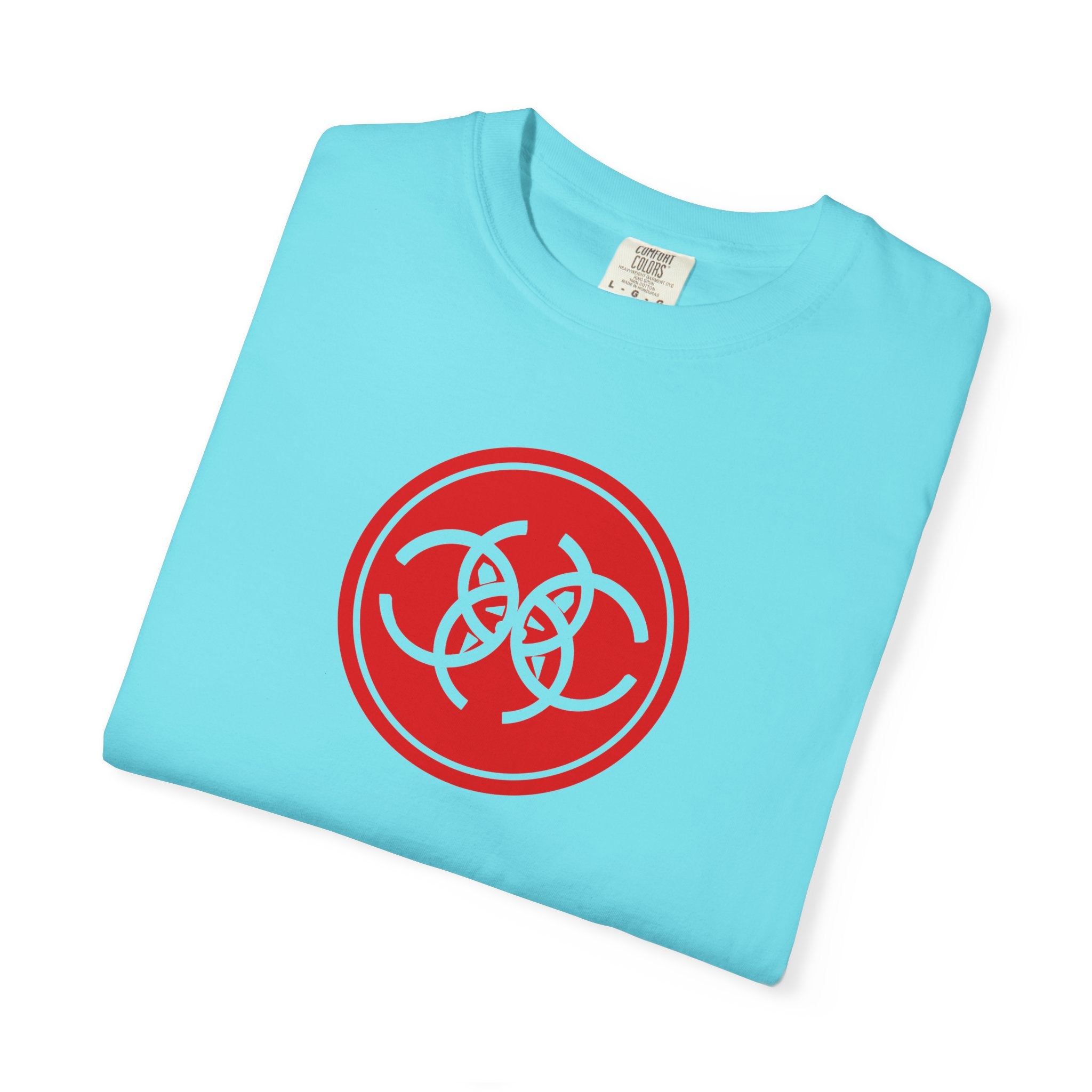 Tribal Dog Logo Tee Bold White Graphic Streetwear T Shirt,