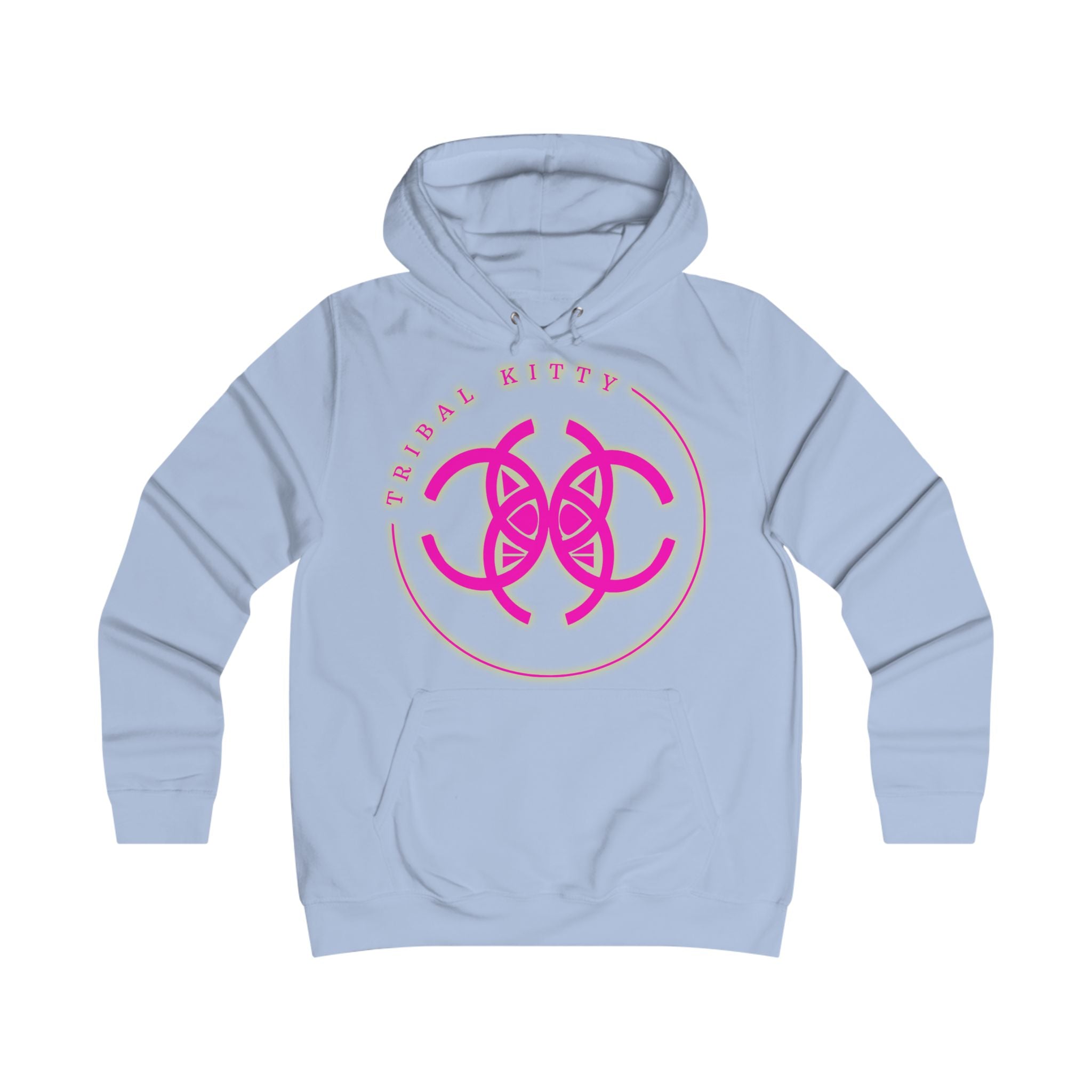 Tribal Kitty TK1 Hoodie, Comfortable College Apparel, Motivational Fitness Gear, Unique Gift for Cat Lovers, Birthday Sweatshirt