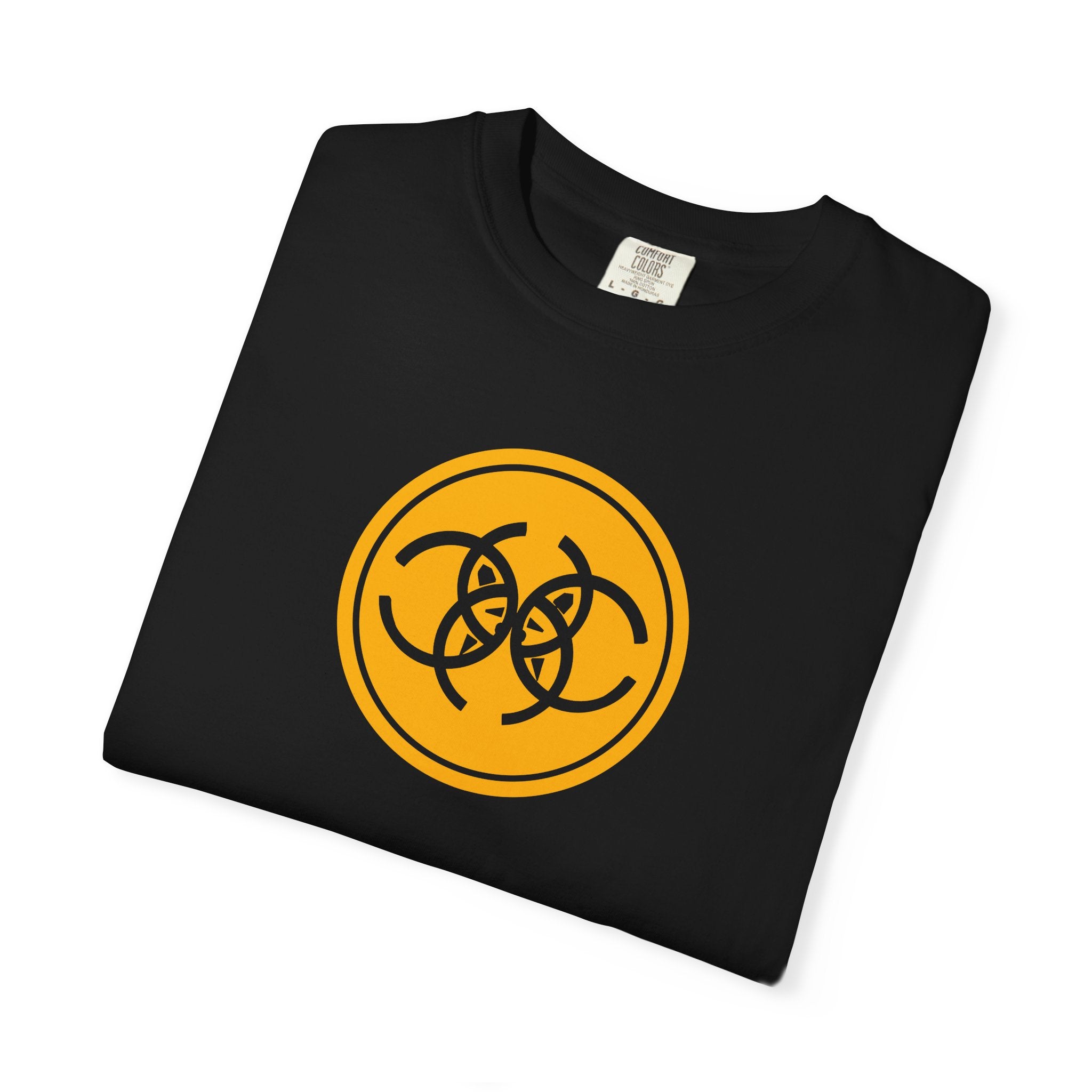Tribal Dog Logo Tee Bold White Graphic Streetwear T Shirt,