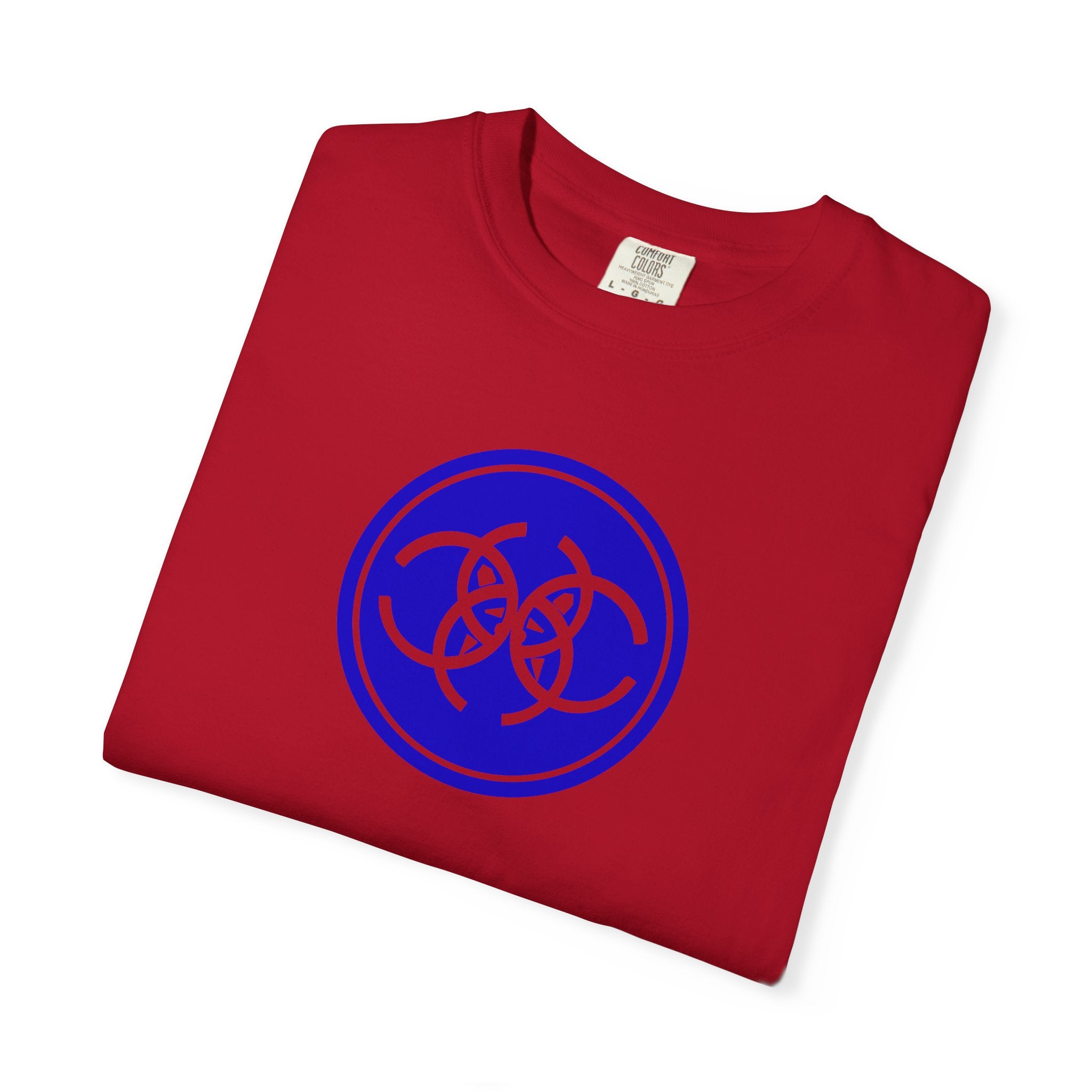 Tribal Dog Logo Tee Bold White Graphic Streetwear T Shirt,