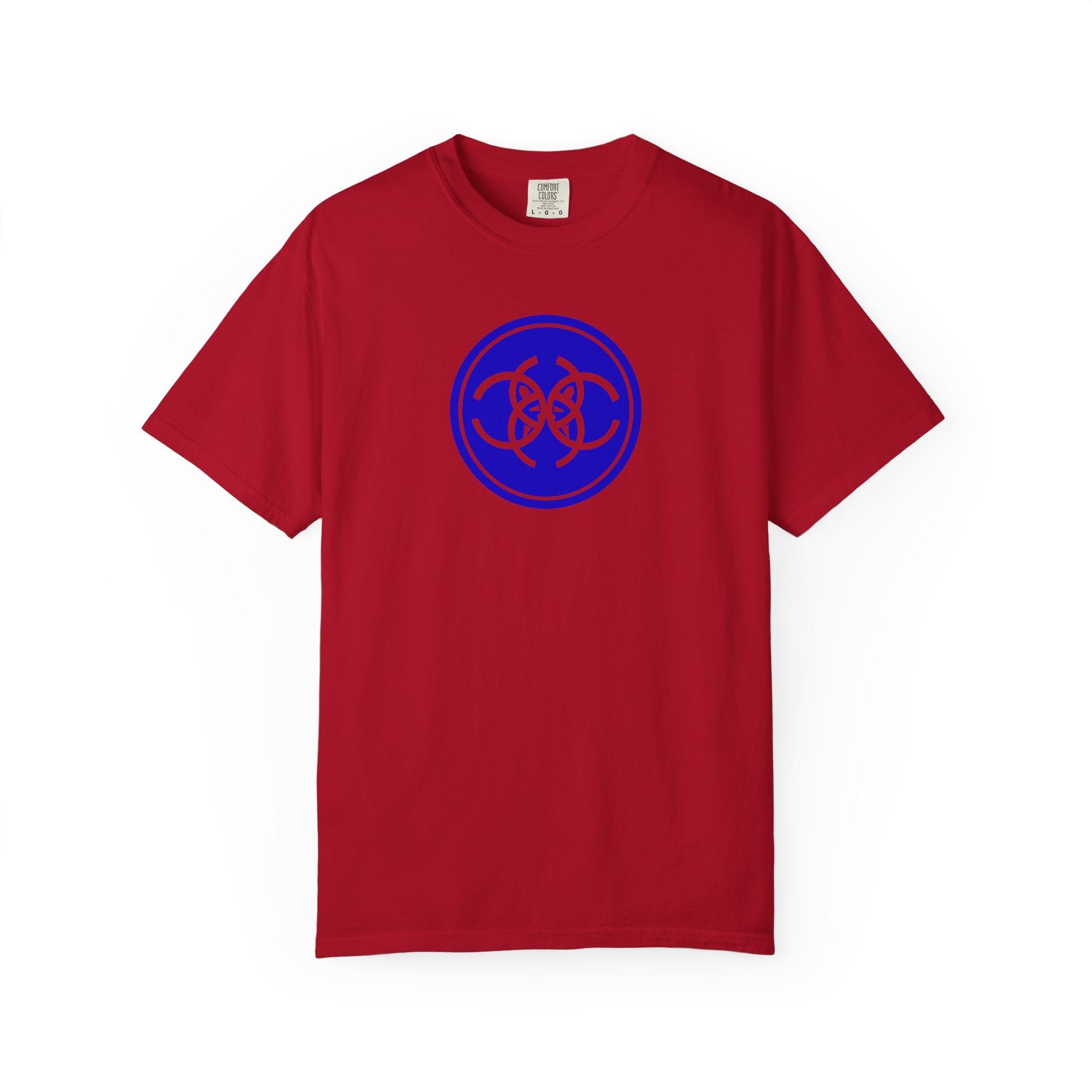 Tribal Dog Logo Tee Bold White Graphic Streetwear T Shirt,