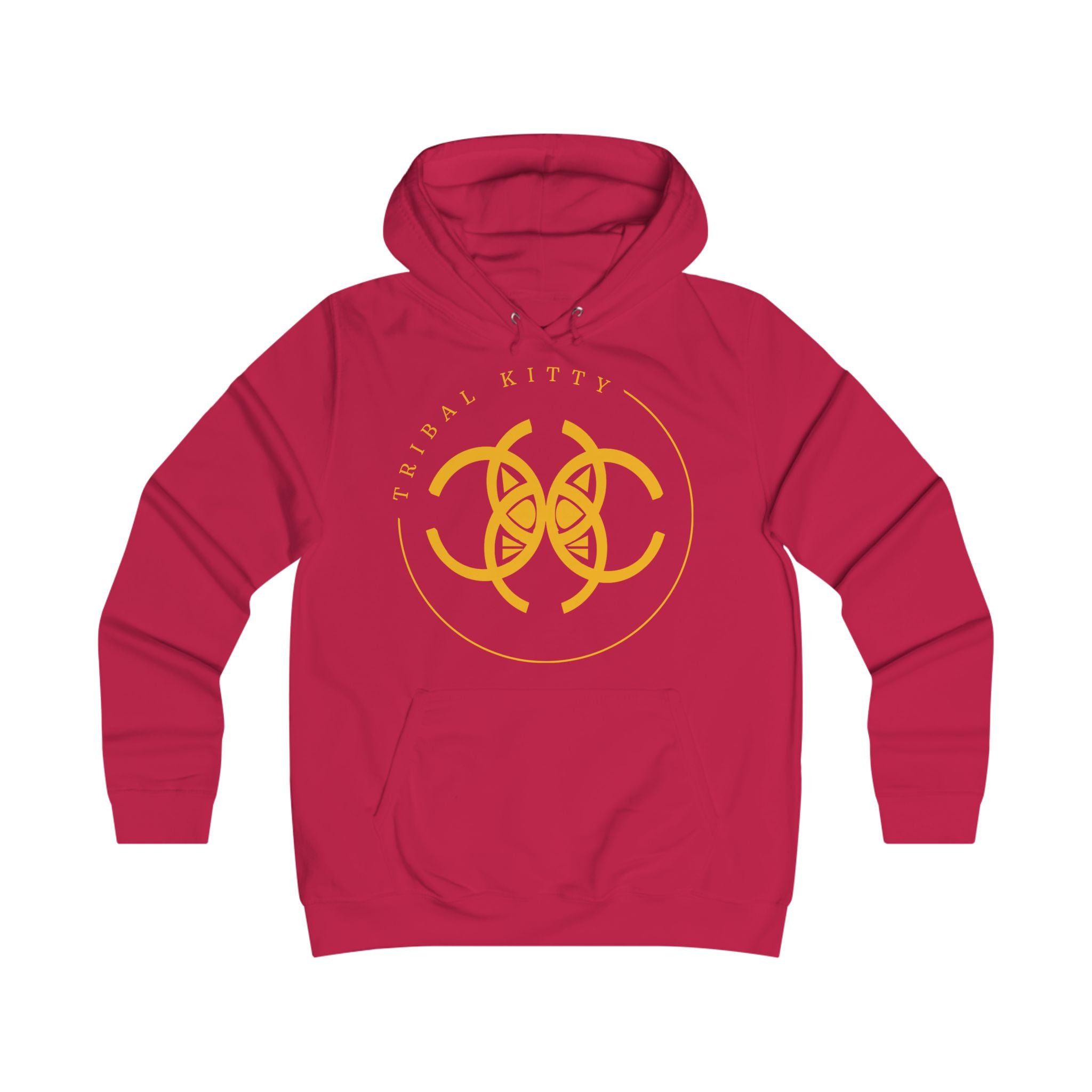 Tribal Kitty TK1 Hoodie, Comfortable College Apparel, Motivational Fitness Gear, Unique Gift for Cat Lovers, Birthday Sweatshirt