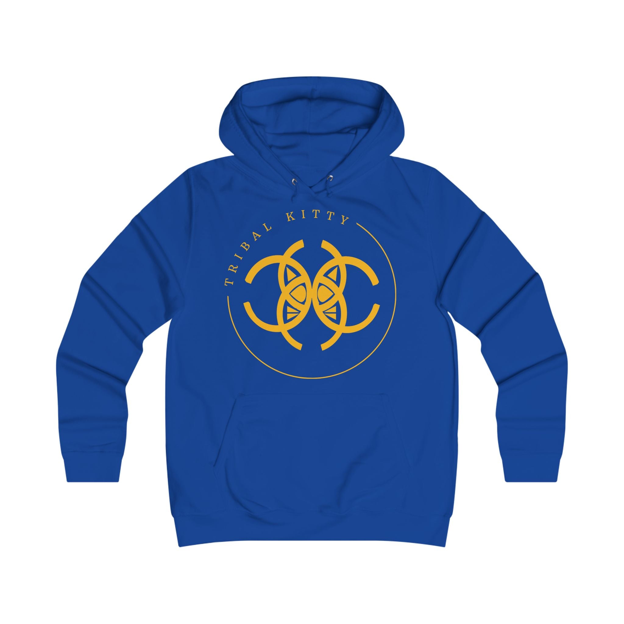 Tribal Kitty TK1 Hoodie, Comfortable College Apparel, Motivational Fitness Gear, Unique Gift for Cat Lovers, Birthday Sweatshirt
