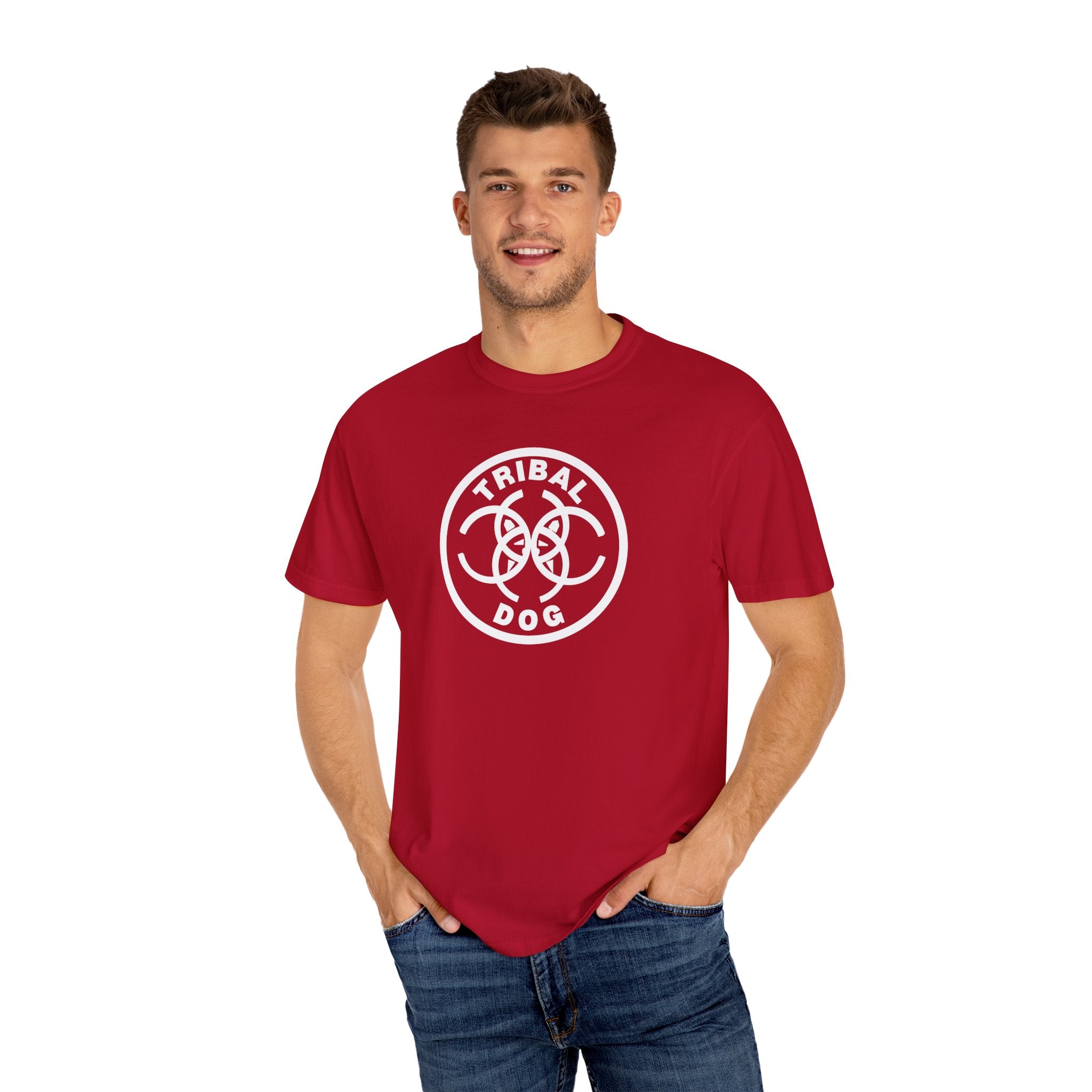 Tribal Dog TShirt TDCIRC1 Edition Unique Gift, Everyday Wear, Summer Style