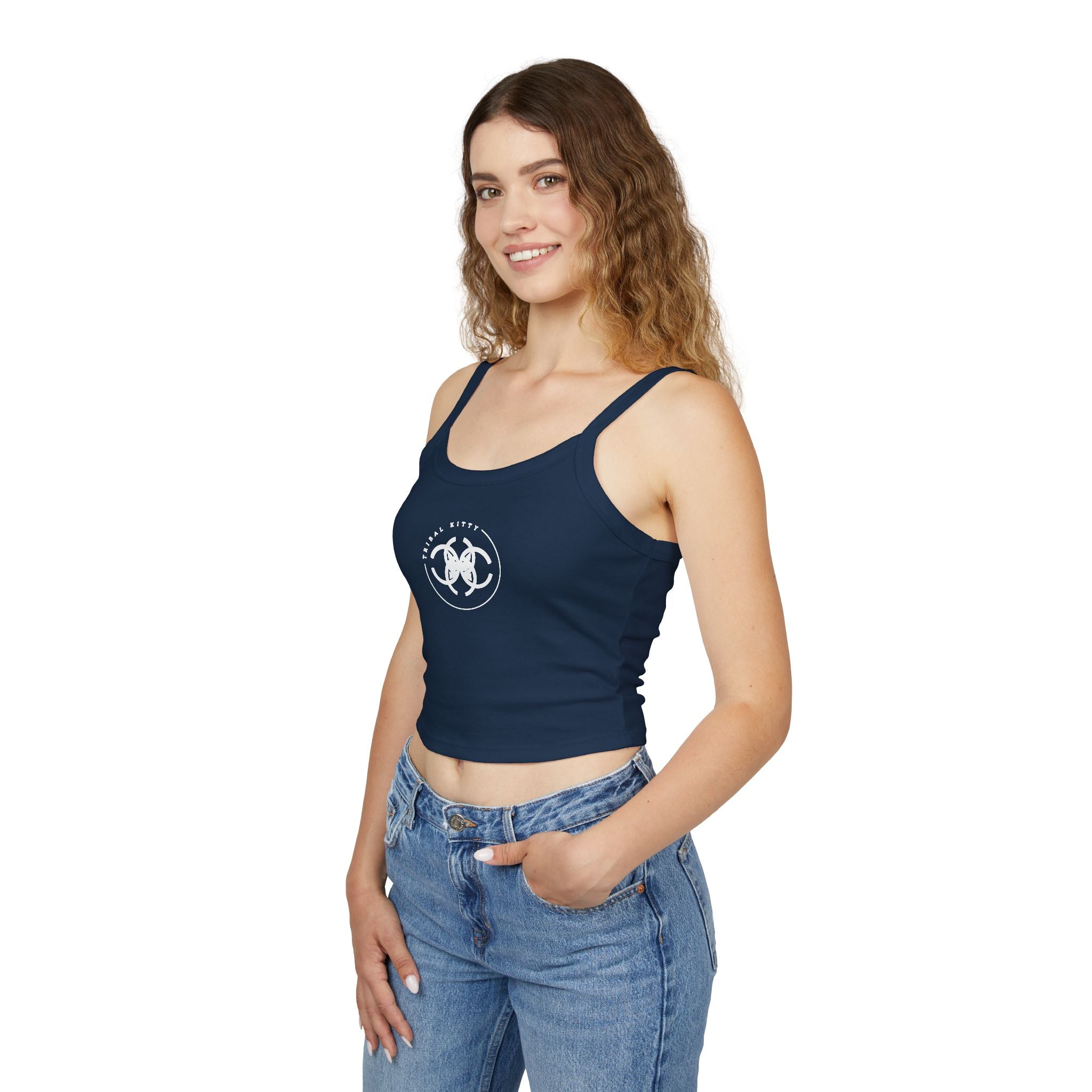 Tribal Kitty CK1 Modern Graphic Crop Camisole for Stylish Everyday Wear