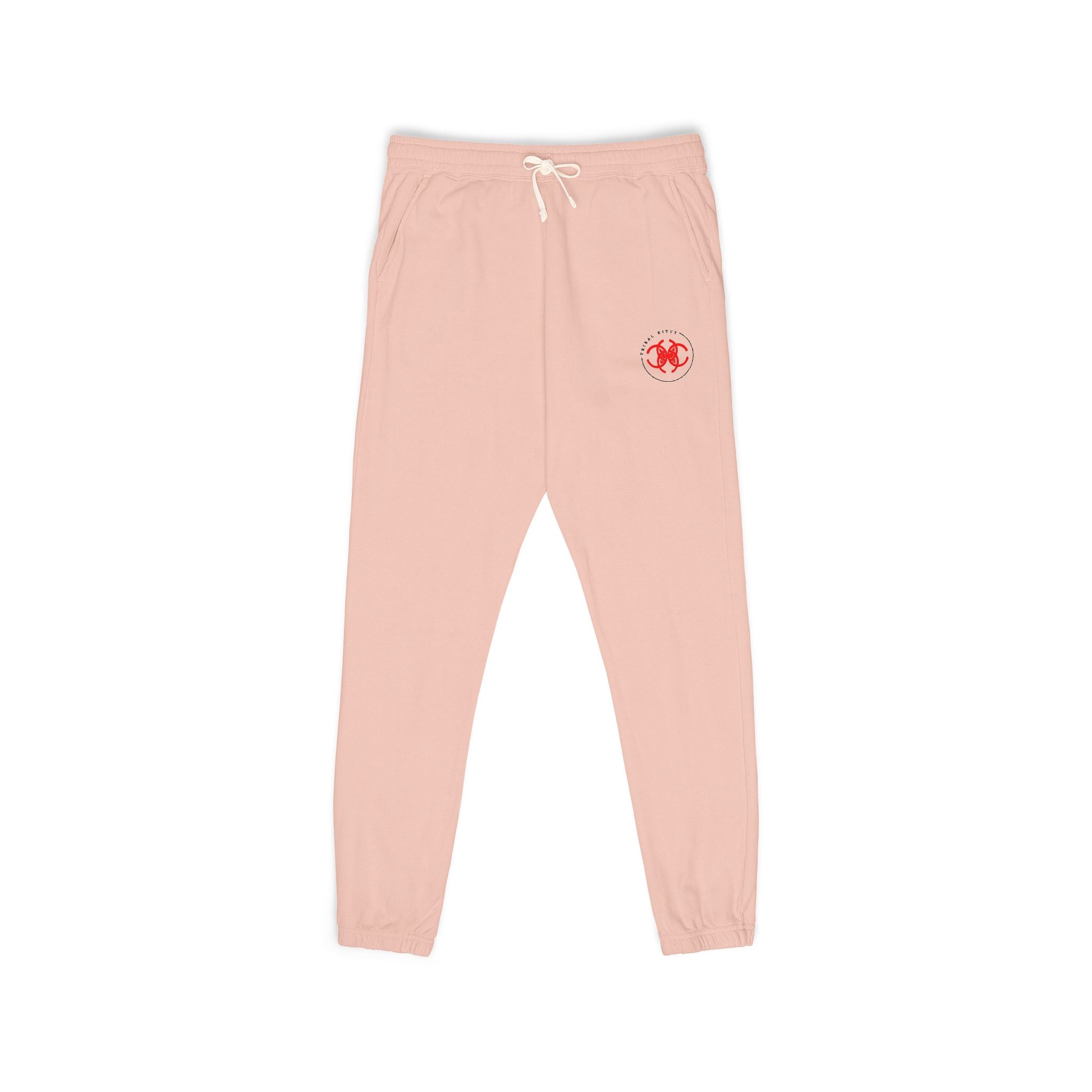 Tribal Kitty TK1 Graphic Joggers  Logo Sweatpants with Drawstring & Relaxed Fit, Cozy Lounge Pants, Casual Athleisure, Perfect for Relaxing