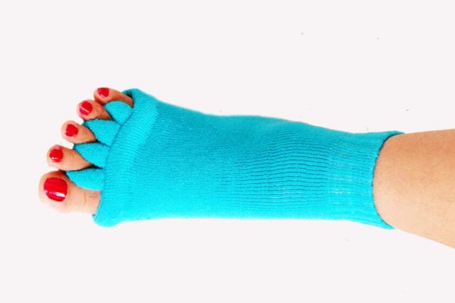 1Pair Massage Five Toe Socks
