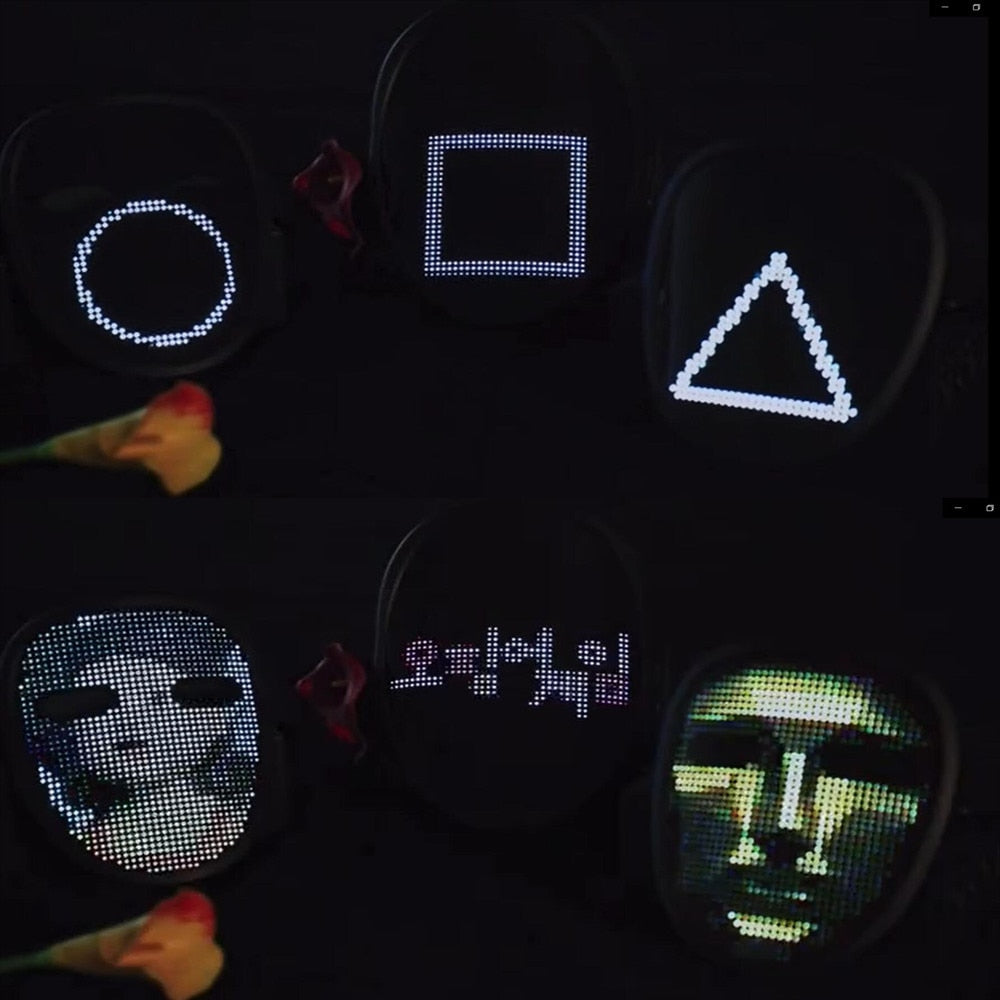 Lit Kouture Bluetooth Light Up LED Mask